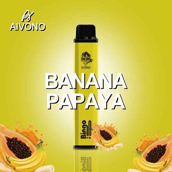 Aivono AIM BINGO 4000 banane papaye - RN6J137 Aivono Puffs