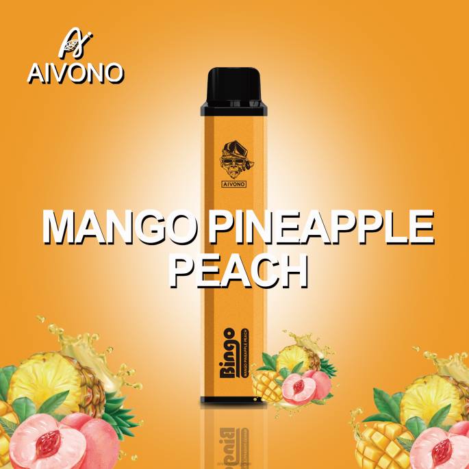 Aivono AIM BINGO 4000 mangue ananas pêche - RN6J136 Aivono Belgique