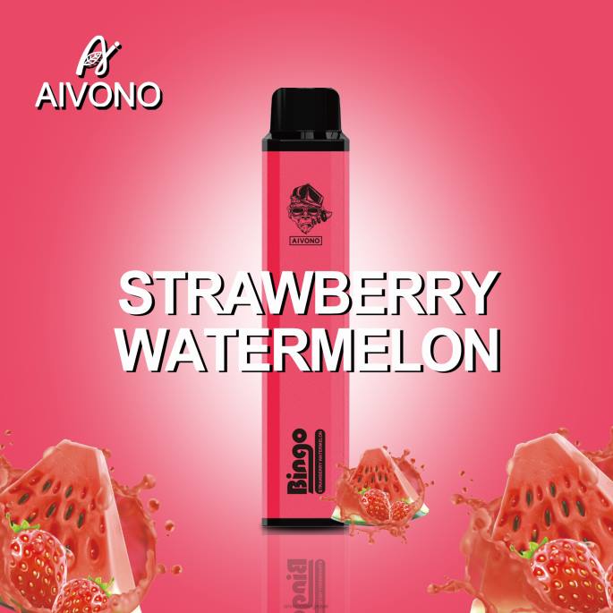 Aivono AIM BINGO 4000 pastèque fraise - RN6J133 Aivono Puffs