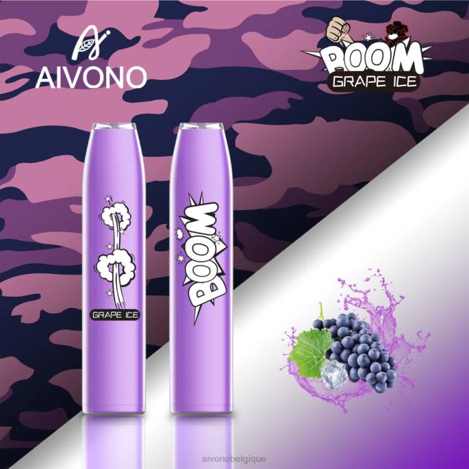 Aivono AIM BOOM 600 glace aux raisins - RN6J359 Aivono Vape Review