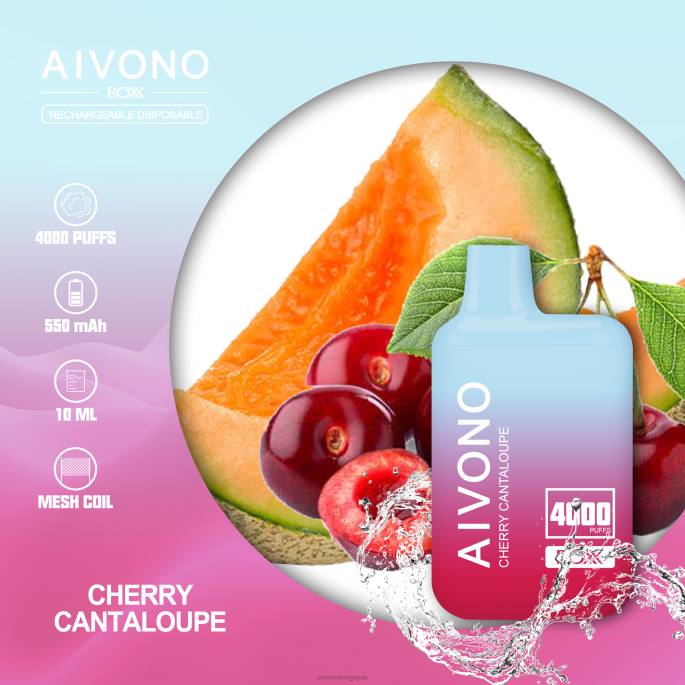 Aivono AIM BOXX 4000 cantaloup cerise - RN6J223 Aivono Vape Review