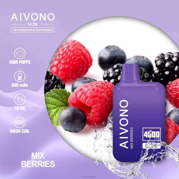 Aivono AIM BOXX 4000 mélanger les baies - RN6J215 Aivono Vape Review
