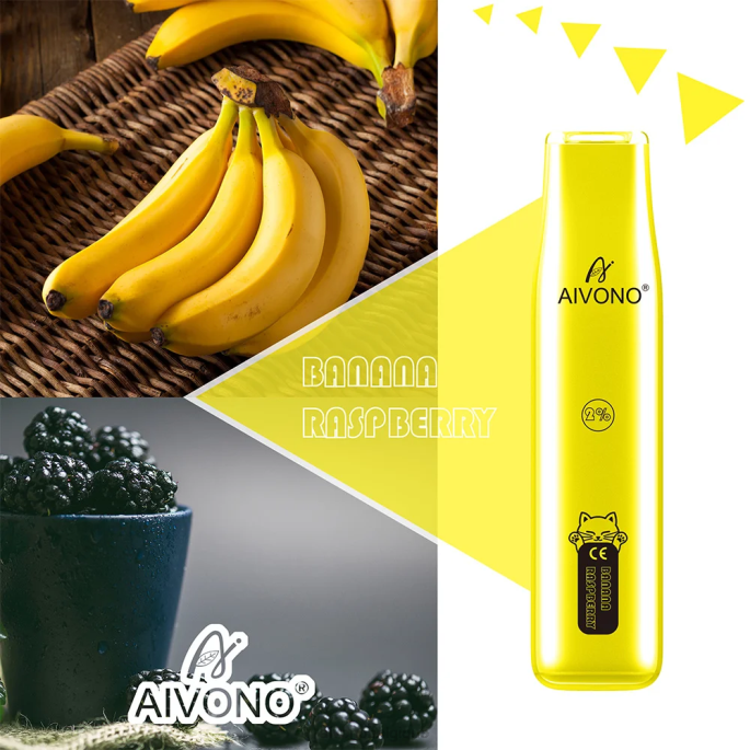 Aivono AIM CAT 400 banane framboise - RN6J334 Aivono Vape