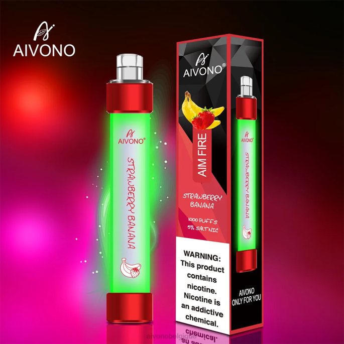 Aivono AIM FIRE 1000 fraise banane - RN6J332 Aivono Belgique