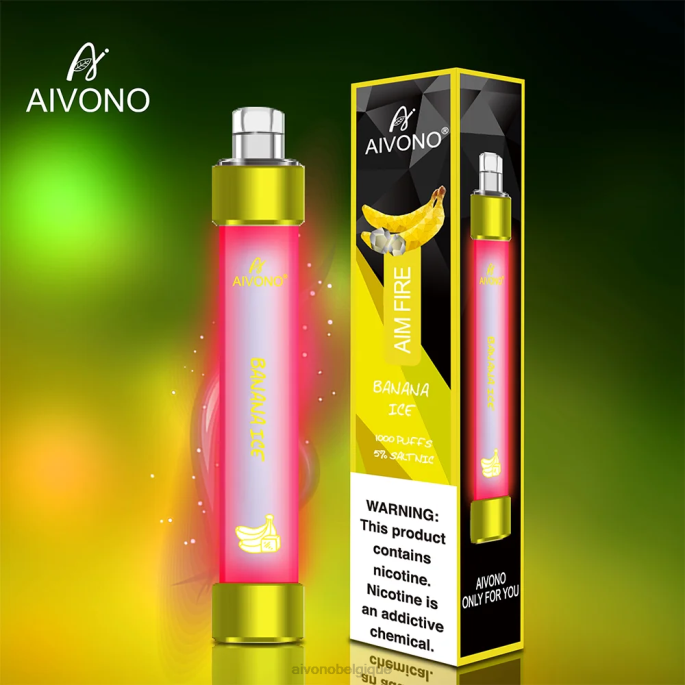 Aivono AIM FIRE 1000 glace à la banane - RN6J324 Aivono Belgique