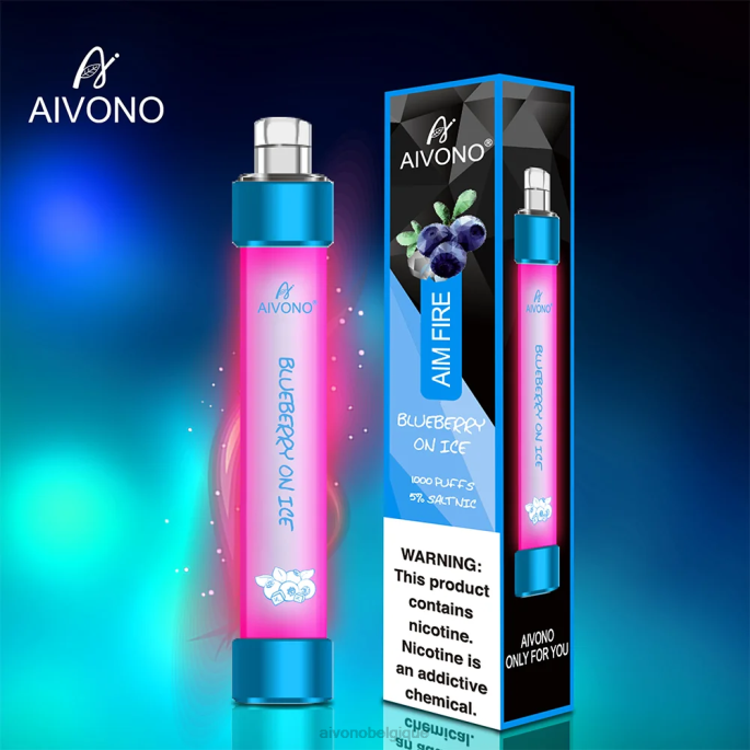 Aivono AIM FIRE 1000 myrtille sur glace - RN6J326 Aivono Vape