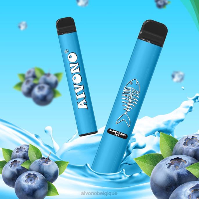 Aivono AIM FISHBONE 600 glace aux myrtilles - RN6J279 Aivono Vape Review