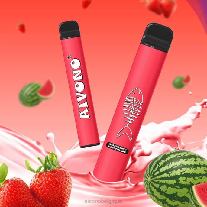 Aivono AIM FISHBONE 600 pastèque fraise - RN6J282 Aivono Vape