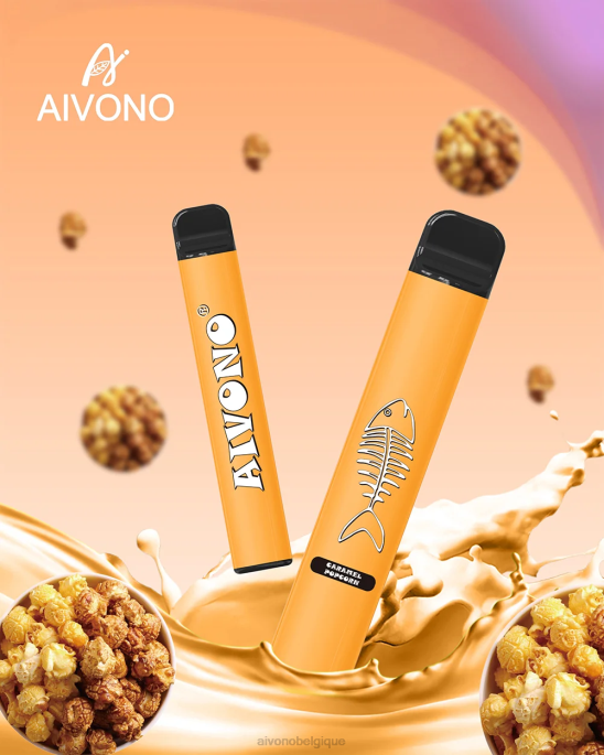Aivono AIM FISHBONE 600 pop-corn au caramel - RN6J286 Aivono Vape