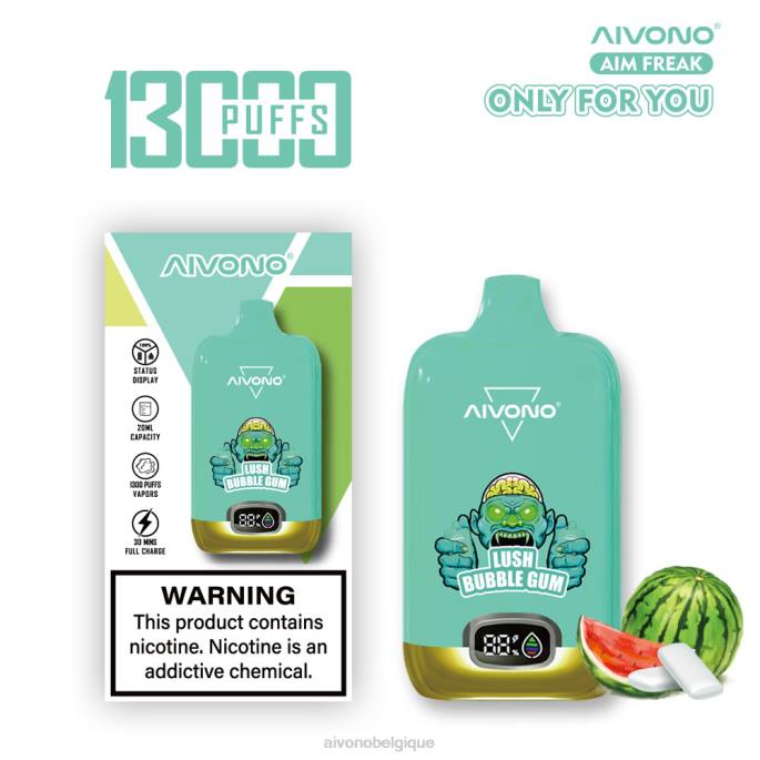 Aivono AIM FREAK 13000 bubble-gum luxuriant - RN6J247 Aivono Vape Review