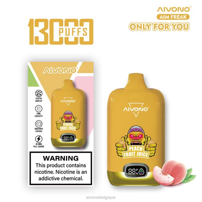 Aivono AIM FREAK 13000 jus de pêche - RN6J245 Aivono Puffs