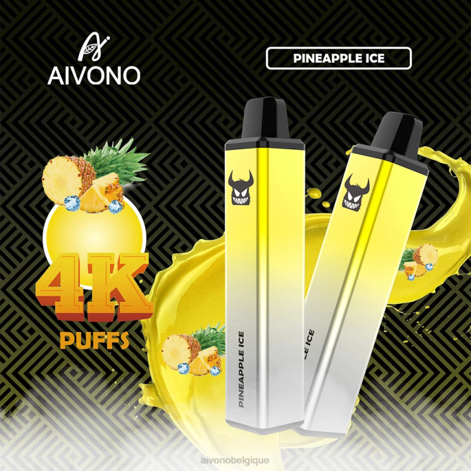 Aivono AIM FREAK 4000 glace à lananas - RN6J255 Aivono Vape Review