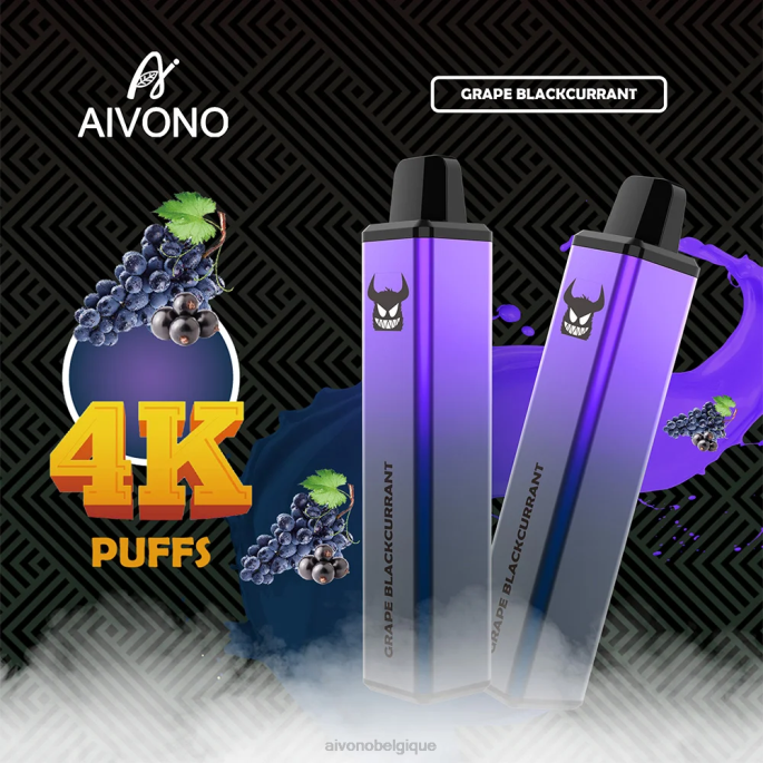 Aivono AIM FREAK 4000 raisin cassis - RN6J259 Aivono Vape Review