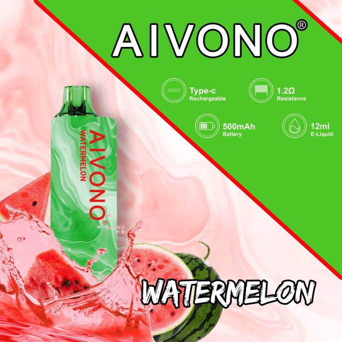 Aivono AIM GUN 7000 pastèque - RN6J110 Aivono Vape