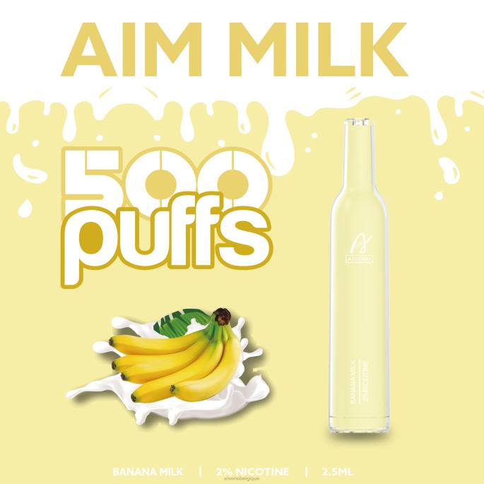 Aivono AIM MILK 500 lait de banane - RN6J275 Aivono Vape Review
