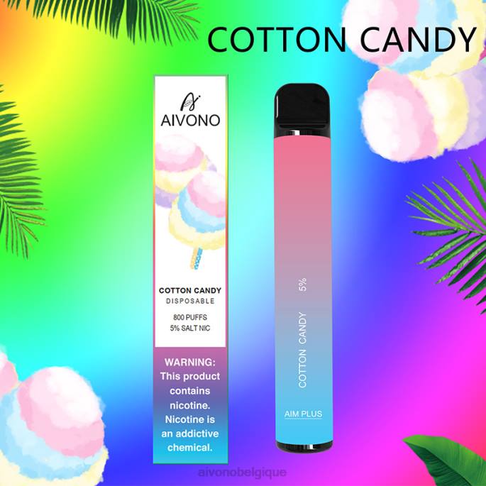 Aivono AIM PLUS 800 barbe à papa - RN6J178 Aivono Vape