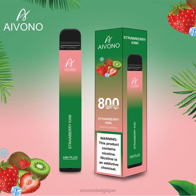 Aivono AIM PLUS 800 fraise-kiwi - RN6J194 Aivono Vape
