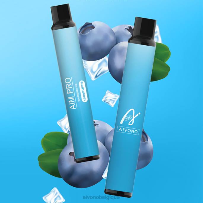 Aivono AIM PRO 1500 glace aux myrtilles - RN6J163 Aivono Vape Review