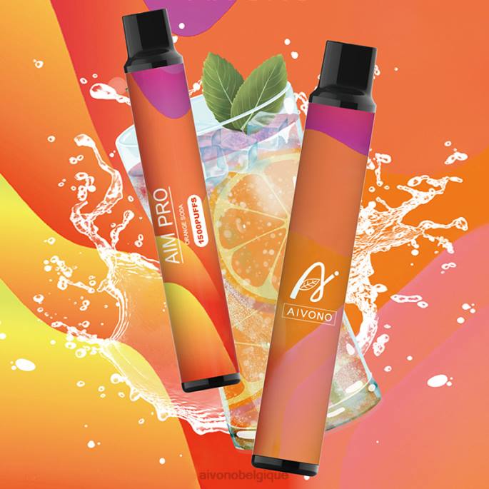 Aivono AIM PRO 1500 soda à lorange - RN6J165 Aivono Puffs