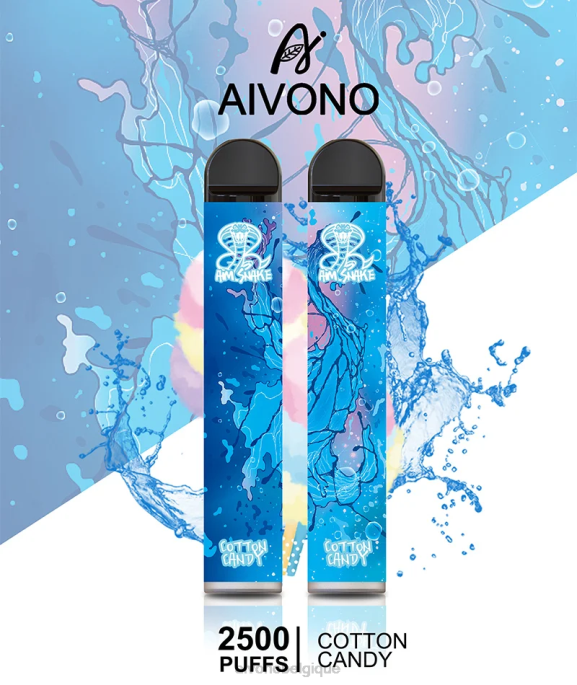 Aivono AIM SNAKE 2500 barbe à papa - RN6J303 Aivono Vape Review