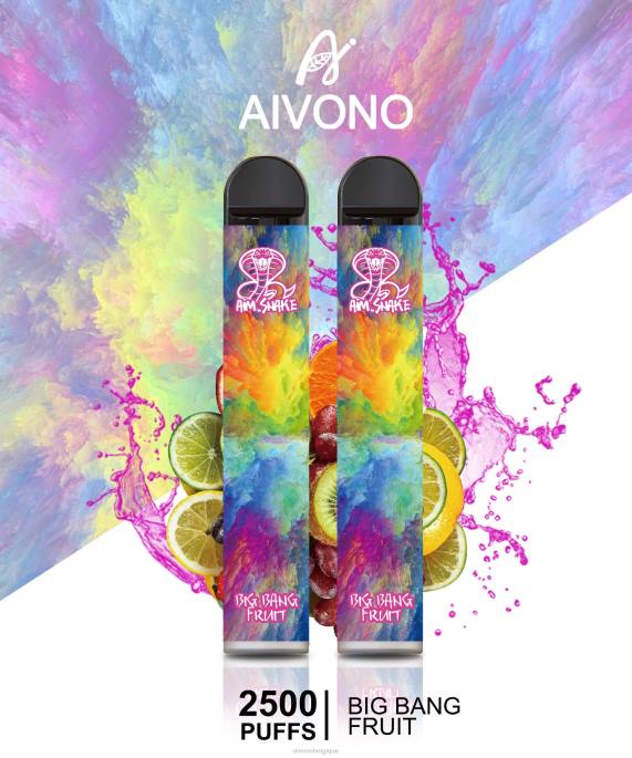 Aivono AIM SNAKE 2500 fruit du big bang - RN6J322 Aivono Vape
