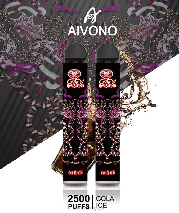 Aivono AIM SNAKE 2500 glace au cola - RN6J301 Aivono Puffs