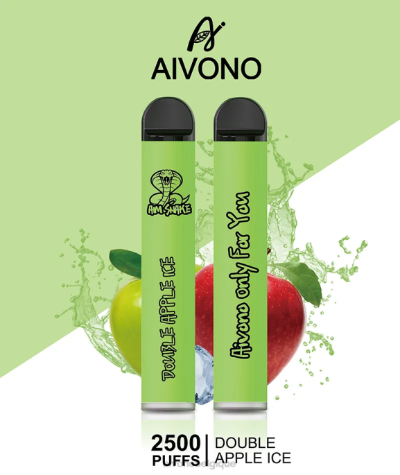 Aivono AIM SNAKE 2500 glace aux pommes double - RN6J304 Aivono Belgique