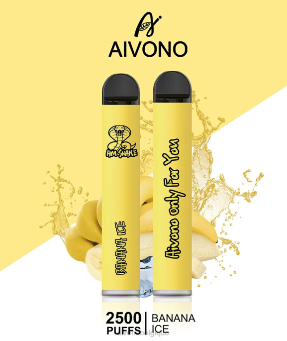 Aivono AIM SNAKE 2500 glace à la banane - RN6J298 Aivono Vape