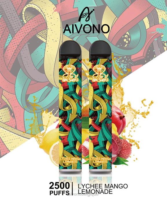 Aivono AIM SNAKE 2500 limonade litchi mangue - RN6J308 Aivono Belgique