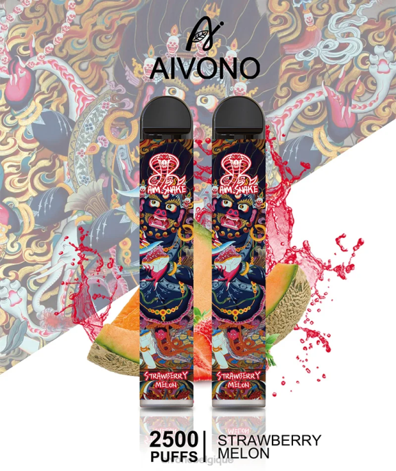 Aivono AIM SNAKE 2500 melon fraise - RN6J320 Aivono Belgique