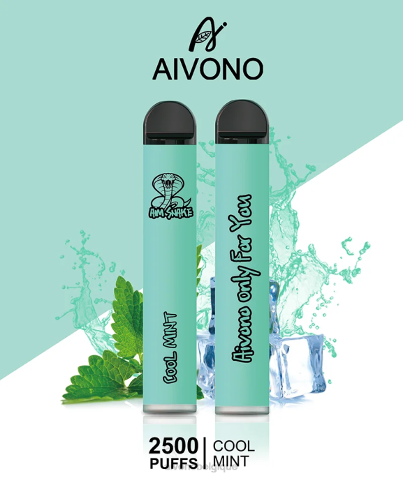 Aivono AIM SNAKE 2500 menthe fraîche - RN6J302 Aivono Vape