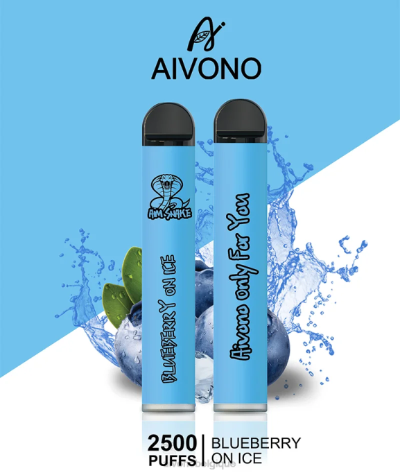 Aivono AIM SNAKE 2500 myrtille sur glace - RN6J299 Aivono Vape Review