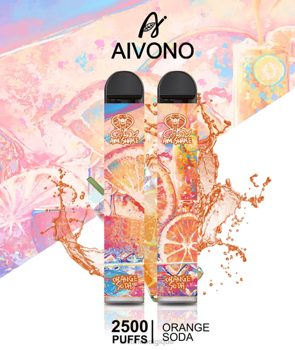 Aivono AIM SNAKE 2500 soda à lorange - RN6J314 Aivono Vape