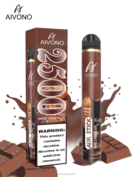 Aivono AIM STICK 2500 chocolat au vin - RN6J156 Aivono Belgique