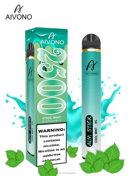 Aivono AIM STICK 2500 menthe fraîche - RN6J159 Aivono Vape Review