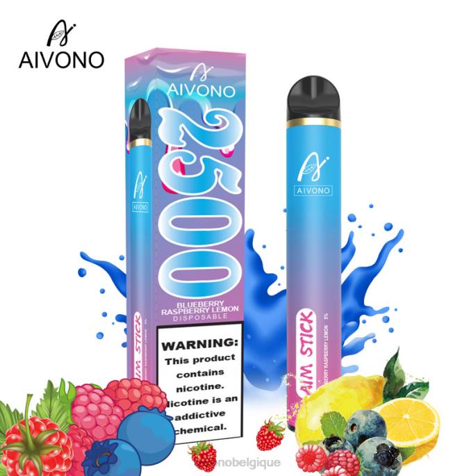 Aivono AIM STICK 2500 myrtille framboise citron - RN6J154 Aivono Vape