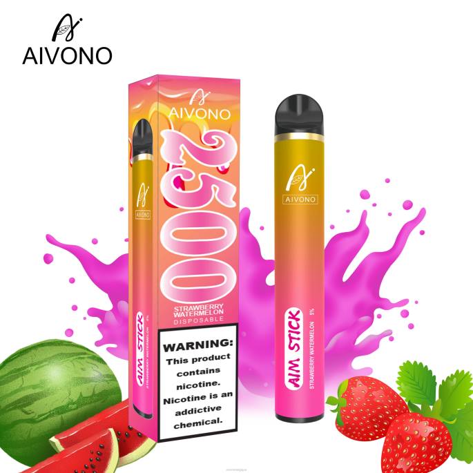 Aivono AIM STICK 2500 pastèque fraise - RN6J149 Aivono Puffs