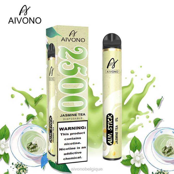 Aivono AIM STICK 2500 thé au jasmin - RN6J157 Aivono Puffs