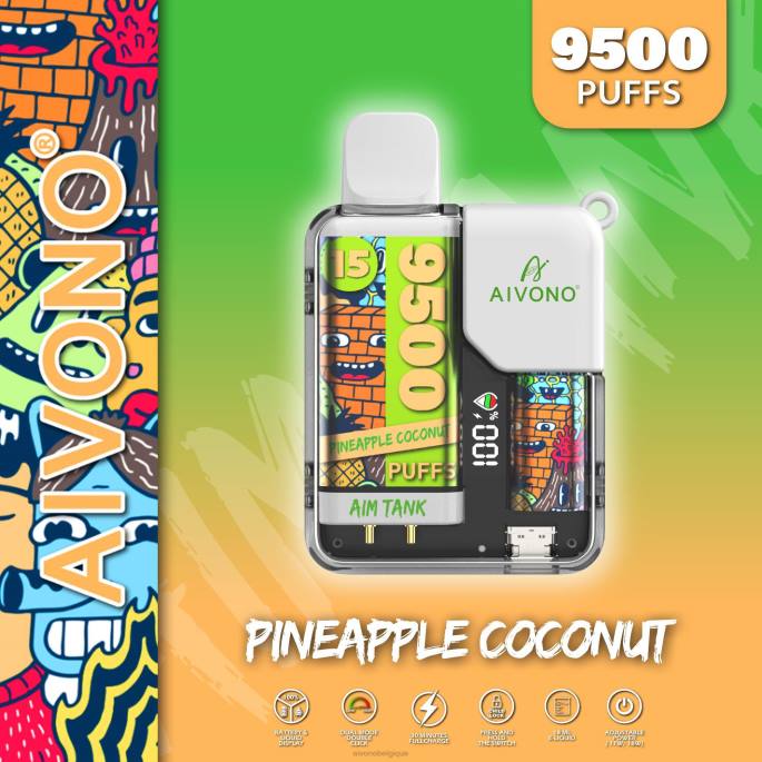 Aivono AIM TANK 9500 ananas noix de coco - RN6J40 Aivono Belgique