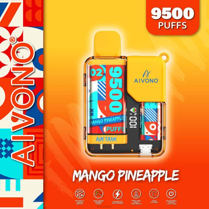 Aivono AIM TANK 9500 mangue ananas - RN6J34 Aivono Vape