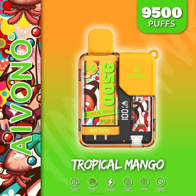 Aivono AIM TANK 9500 mangue tropicale - RN6J39 Aivono Vape Review