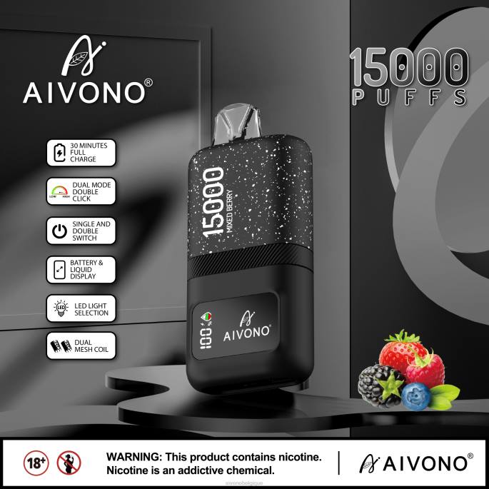 Aivono AIM magic 15000 baies mélangées - RN6J67 Aivono Vape Review