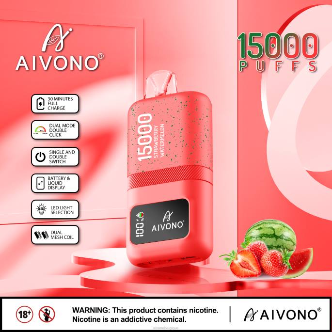 Aivono AIM magic 15000 pastèque fraise - RN6J58 Aivono Vape