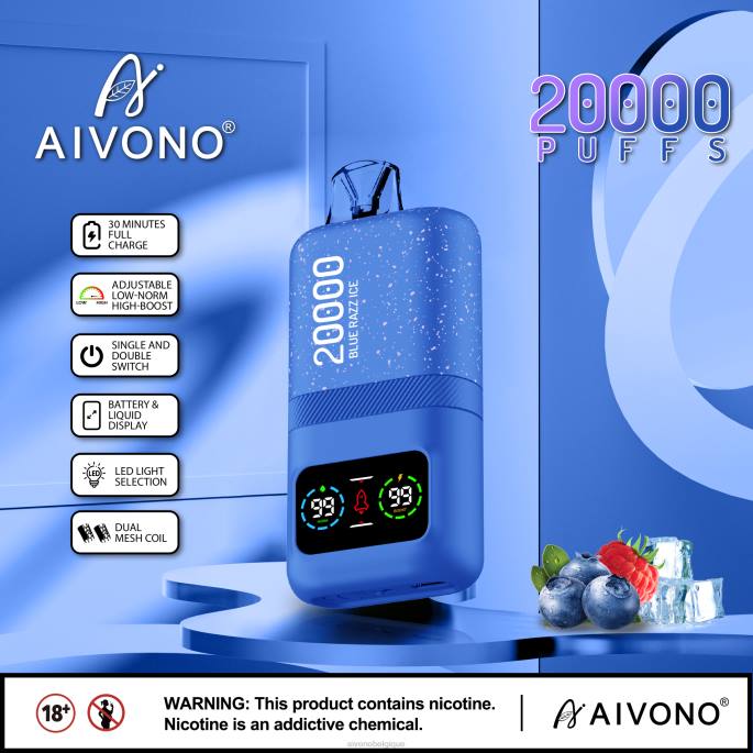 Aivono AIM magic 20000 glace bleue - RN6J79 Aivono Vape Review