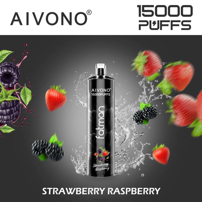 Aivono FATMAN 15000 fraise framboise - RN6J15 Aivono Vape Review
