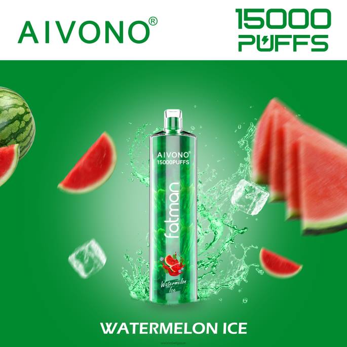 Aivono FATMAN 15000 glace à la pastèque - RN6J12 Aivono Belgique
