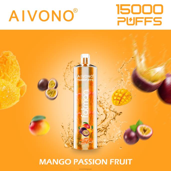 Aivono FATMAN 15000 mangue fruit de la passion - RN6J19 Aivono Vape Review