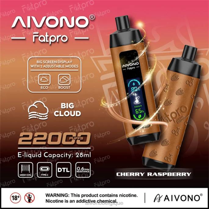 Aivono Fatpro 22000 cerise framboise - RN6J4 Aivono Belgique