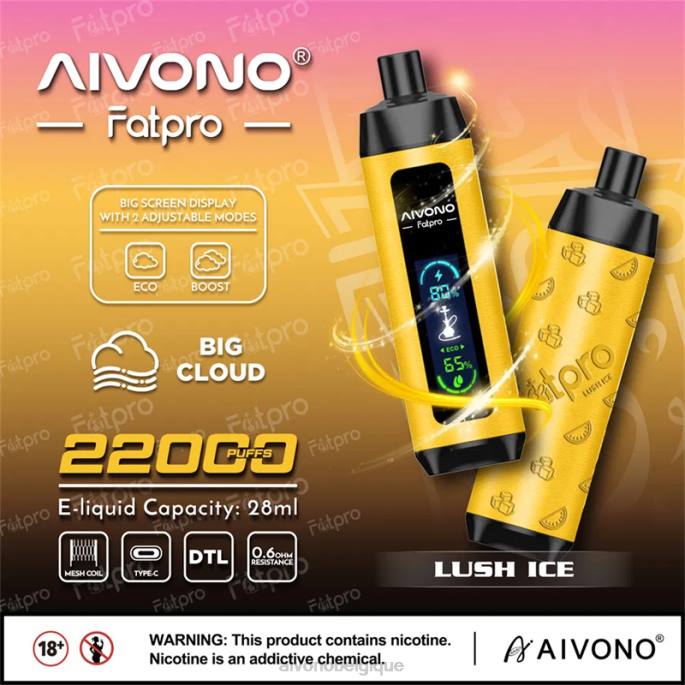 Aivono Fatpro 22000 glace luxuriante - RN6J3 Aivono Vape Review