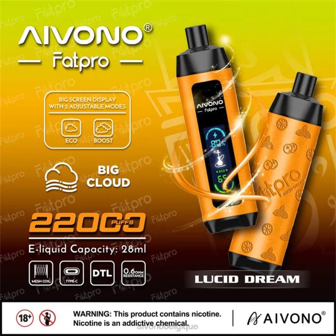Aivono Fatpro 22000 rêve lucide - RN6J7 Aivono Vape Review